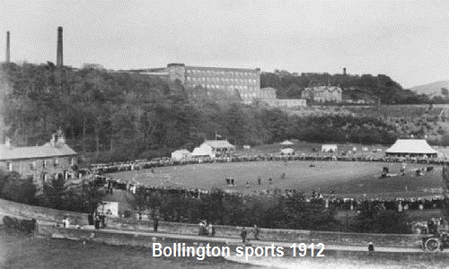 Bollington - Cricket Club : Image credit Bollington - The Happy Valley website